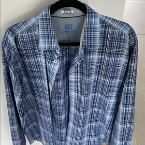 Mens long sleeve button down
